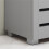 Timber Art Design UK 5 Tier Shoe Storage Cabinet 3 Door Cupboard Stand Rack Unit Grey 2