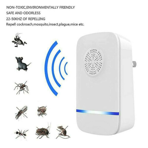 Electronic Ultrasonic Insect Pest Reject Repeller Killer Anti Mosquito Bug