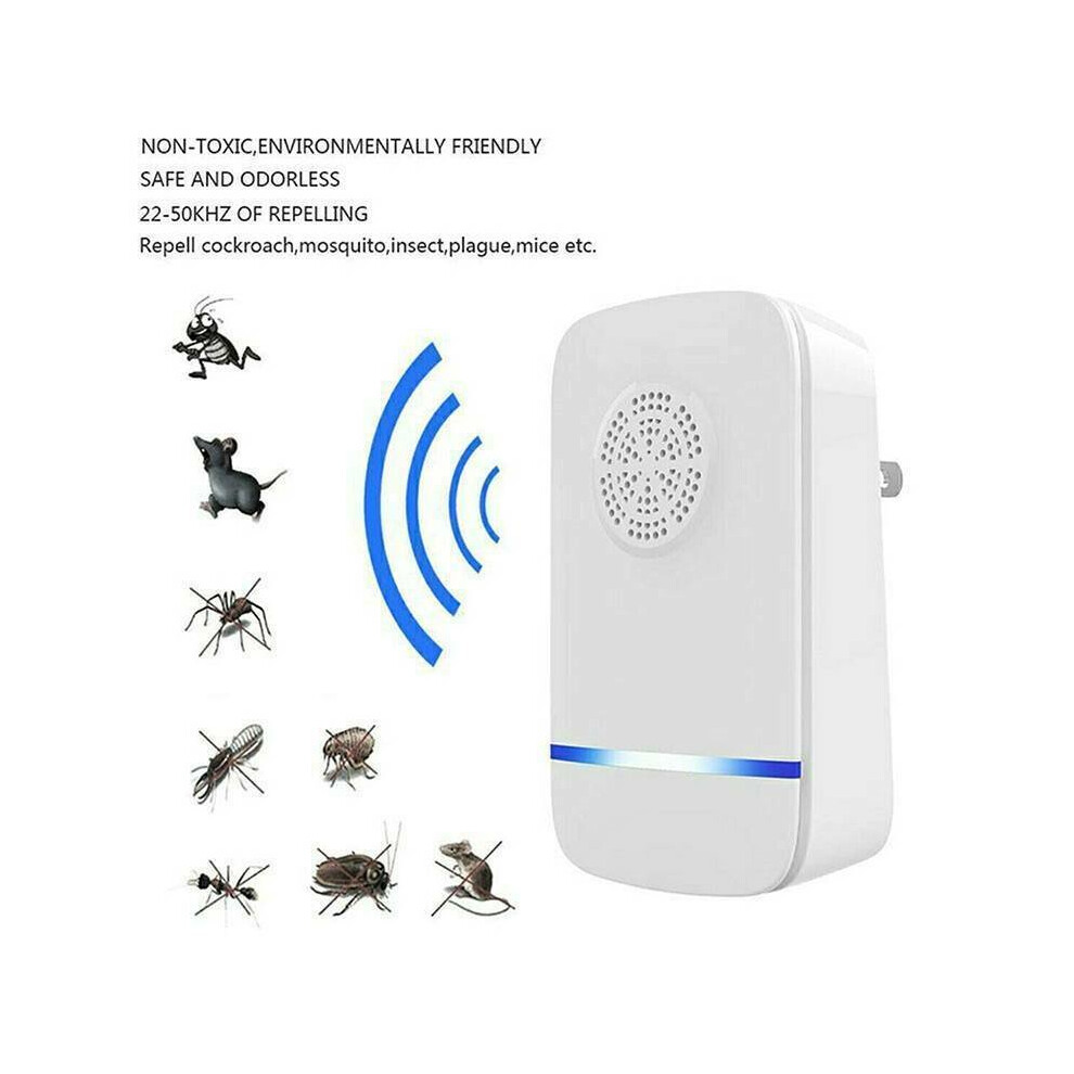 New Electronic Ultrasonic Insect Pest Reject Repeller Killer Anti Mosquito Bug