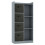 URBN Living (Grey, Black) Bookcase with Fabric Drawers | 7 Cube Wooden Unit 1