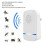 Electronic Ultrasonic Insect Pest Reject Repeller Killer Anti Mosquito Bug 8