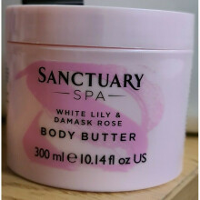 Sanctuary Spa White Lily And Damask Rose Body Butter 300ml