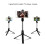 Ranpo Portable Selfie Stick Phone Tripod + Bluetooth Remote & Fill Light 7
