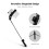 Ranpo Portable Selfie Stick Phone Tripod + Bluetooth Remote & Fill Light 6