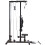 GYM MASTER Stationary Lat Pulldown Machine with Extra Pulley for Seated Rows and Strap for Weighted Ab Crunches 2