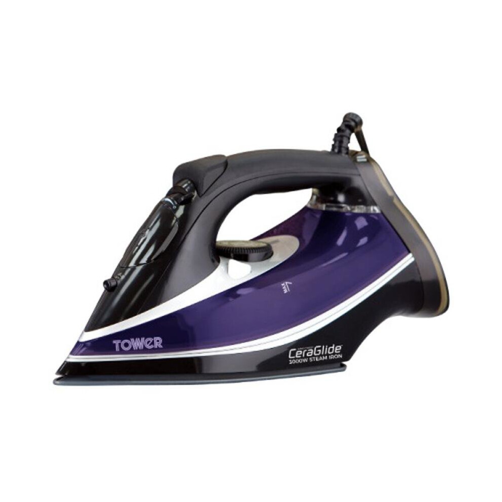 Tower T22013pr Ceraglide 3100W Ultra Speed Iron Purple