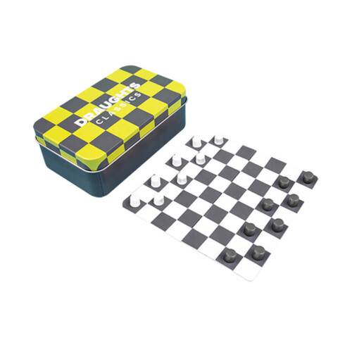 Classic Mini Draughts Magnetic Travel Game