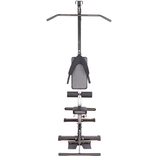 GYM MASTER Stationary Lat Pulldown Machine with Extra Pulley for Seated Rows and Strap for Weighted Ab Crunches 2