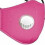 (Pink) Adult's Reusable Face Mask With PM 2.5 Valved Air Filter 2