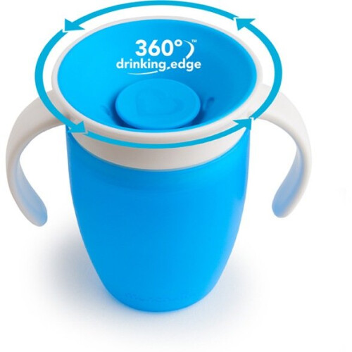 Munchkin Munchkin Miracle Blue 360° Trainer Cup - 7oz/207ml 2