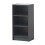 Timber Art Design UK Small 3 Tier Cube Bookcase Display Shelving Storage Unit Furniture Dark Grey 4