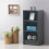 Timber Art Design UK Small 3 Tier Cube Bookcase Display Shelving Storage Unit Furniture Dark Grey 1