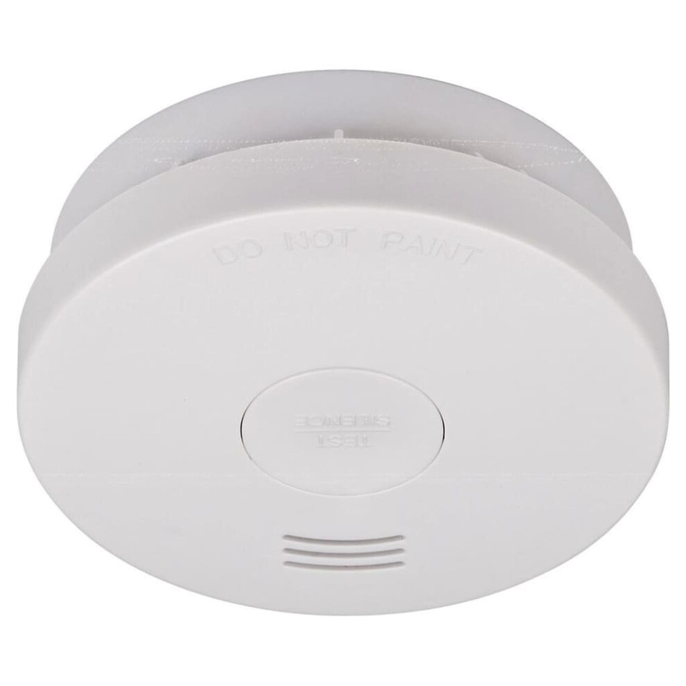 Brennenstuhl Smoke Detector White 85dB Home Security Smoke Fire Alarm Sensor