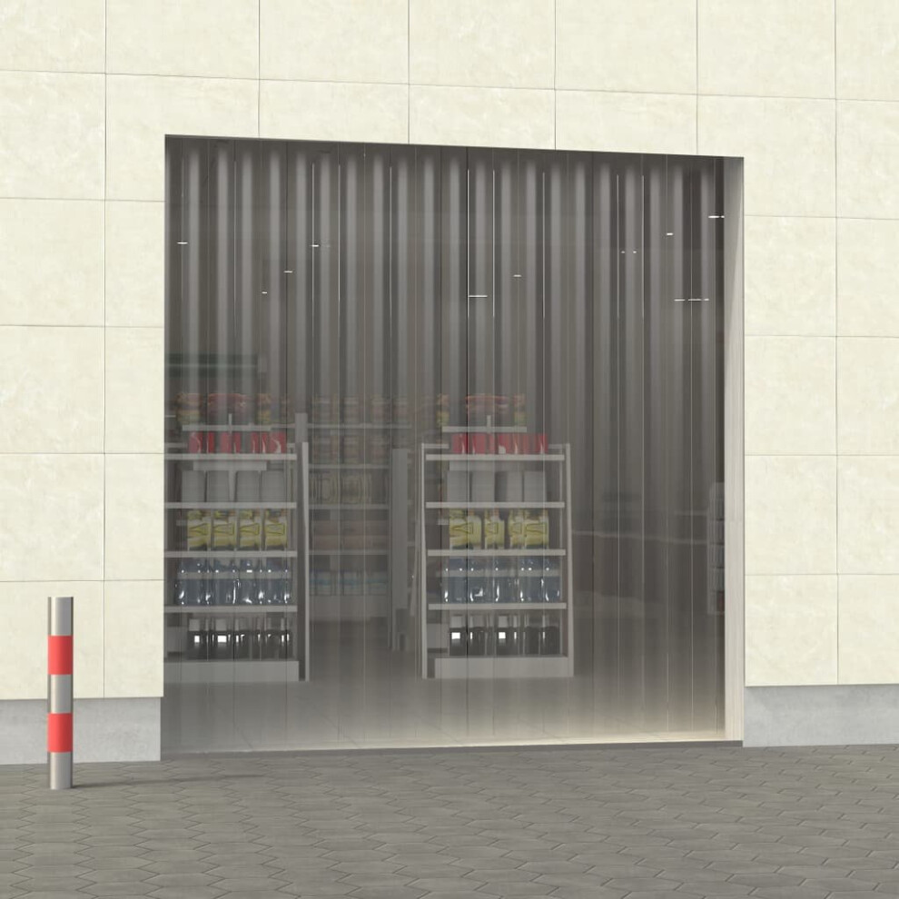 Vidaxl Strip Curtain Roll Pvc 3Mmx300mm Window Covering Pedestrian Door Strip