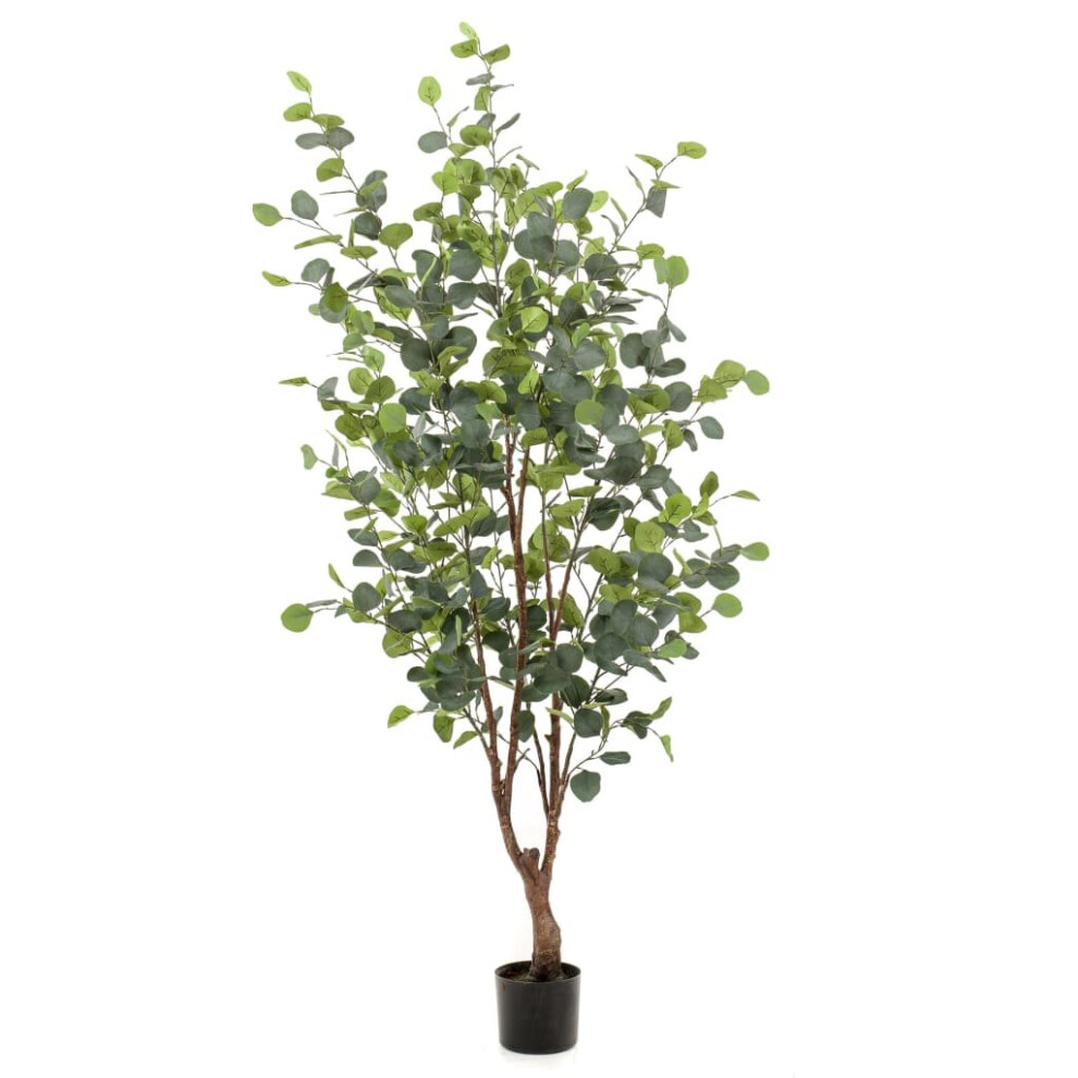 Emerald Artificial Eucalyptus Tree in Pot 140cm Lifelike Flora Decor Plant