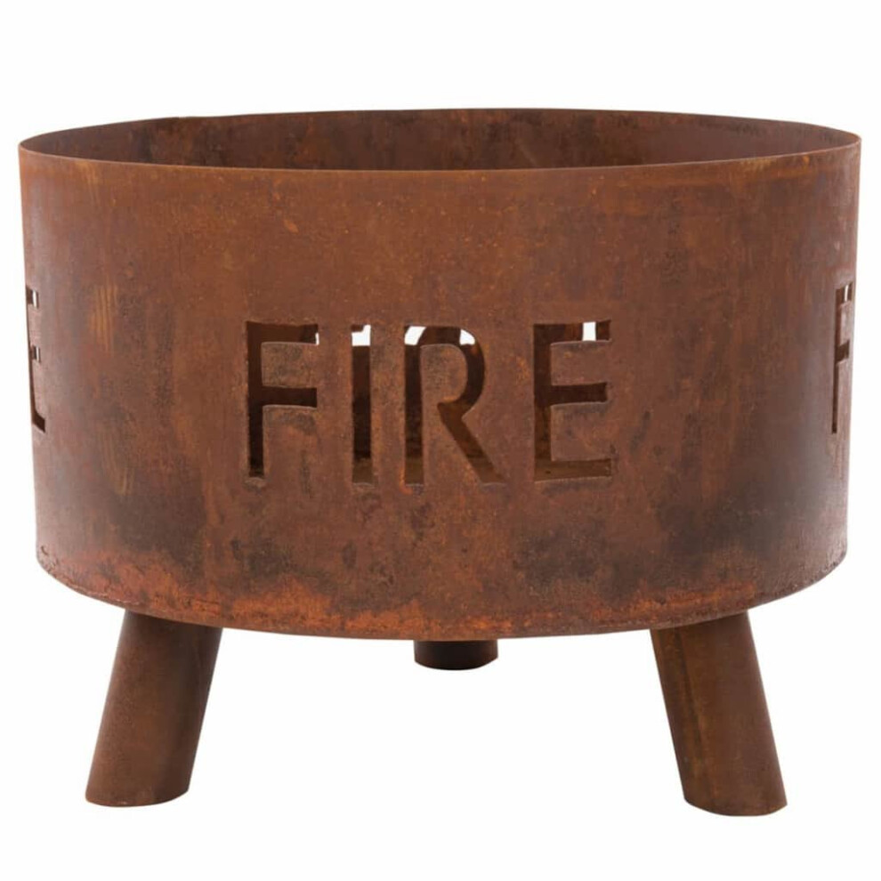 RedFire Fire Pit Fulla Rust Fireplace Outdoor Garden Patio Stove Heater 88030