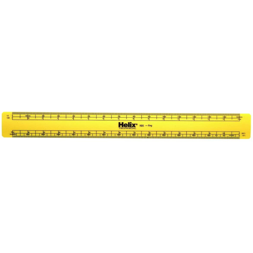 Helix Engineers Scale Ruler 30Cm