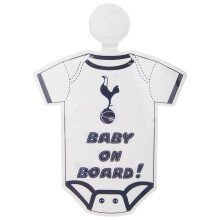 Tottenham Hotspur FC Official Football Kit Baby On Board Car Window Sign