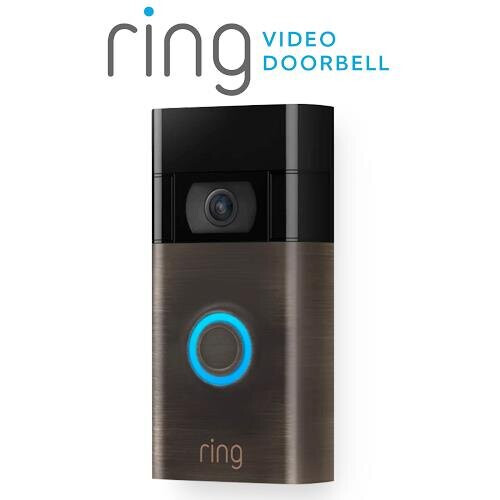 Ring Ring 2nd Generation Video Doorbell - Venetian Bronze 1