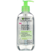 Garnier SkinActive Micellar Schäumendes Gesichtswaschgel, Für fettige Haut, 200 ml