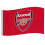 Arsenal FC Core Crest Flag 1