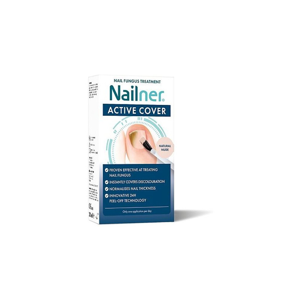 Nailner Active Cover Nail Fungus Treatment Natural Nude - 30ml