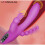 3 in 1 G-Spot Rabbit Anal Dildo Vibrator 2