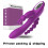 3 in 1 G-Spot Rabbit Anal Dildo Vibrator 5