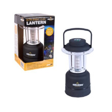 Black Ultra Bright 12 LED Mini Lantern H19.5 x W8 x D8cm
