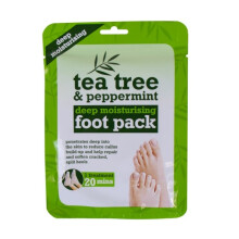 Tea Tree & Peppermint Deep Moisturising Foot Treatment Boots Pack Repair & Soften