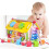 Wooden Musical Toy House | Interactive Shape Sorter Activity Set 8