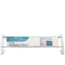 Set Of 3 Radiator Airers - 2 Bars Space Saving Clothes Dryer