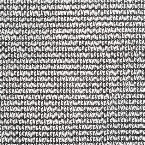 vidaXL Container Net HDPE Fine Mesh Brass Eyelets 3.5x6m Black Protection Net 1