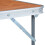 vidaXL Foldable Camping Table with Metal Frame 80x60cm Portable Table Desk 7