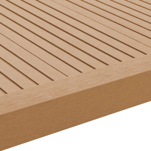 vidaXL 5x Decking Angle Trims WPC 170cm Teak Colour Tiles Board Corner Edge 2