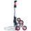 vidaXL foldbar trappevogn, 70 kg, aluminium, sølv 4