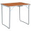 vidaXL Foldable Camping Table with Metal Frame 80x60cm Portable Table Desk 1