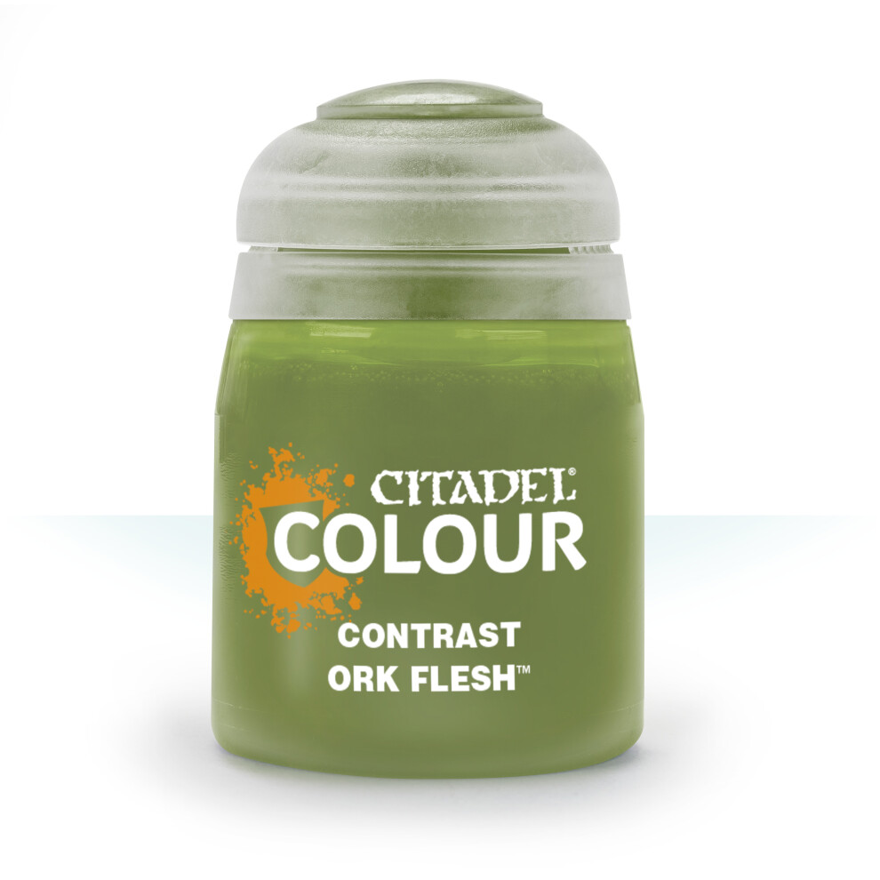 Games Workshop    Colour Contrast: Ork Flesh (18ml) Paint