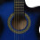 vidaXL Western Classical Cutaway Guitar with Equalizer 6 Strings Blue Guitar 5