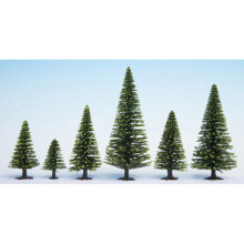 NOCH Spruce (25) Hobby Trees 5-14cm HO Gauge Scenics 26825