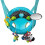 Sauteur de Porte Bounce'N'Spring - Bleu - BRIGHT STARTS 2