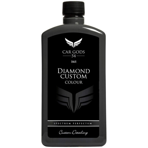 Car Gods 54 Black Polish Wax Colour Restorer & Scratch Remover 500ml Iris Diamond