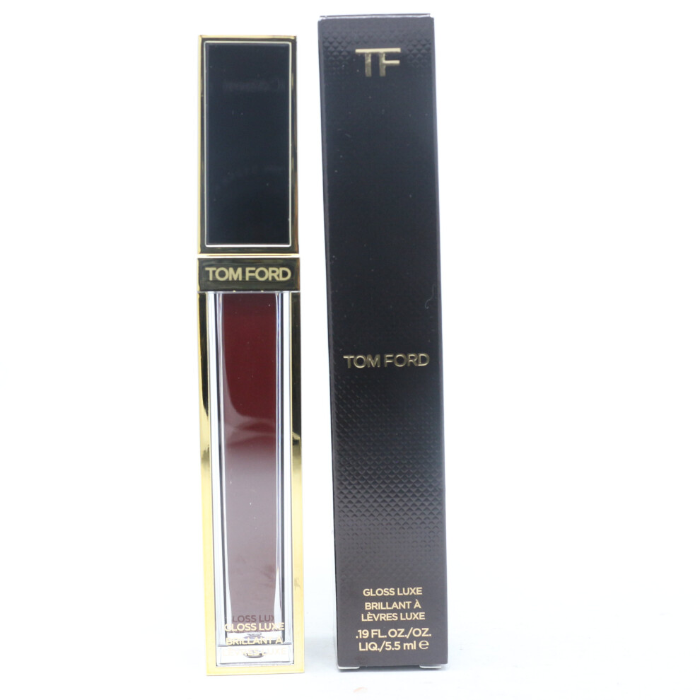 (18 Saboteur) Tom Ford Gloss Luxe Lip Gloss  0.19oz/5.5ml New With Box