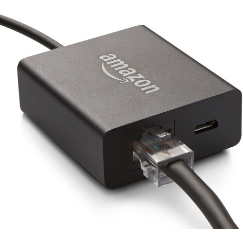 Amazon Ethernet Adaptor Fire TV Stick Alexa Voice Remote Basic Edition 2