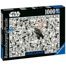 Ravensburger Puzzle Jigsaw Star Wars Challenge | 1000 Pièces Uniques | Technologie Softclick