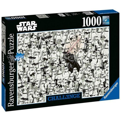 Ravensburger Puzzle Jigsaw Star Wars Challenge | 1000 Pièces Uniques | Technologie Softclick