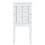VidaXL vidaXL Freistehender Schmuckschrank Wei 3