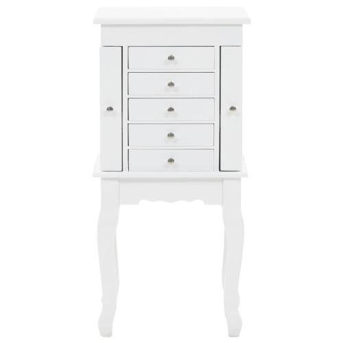 VidaXL vidaXL Freistehender Schmuckschrank Wei 2