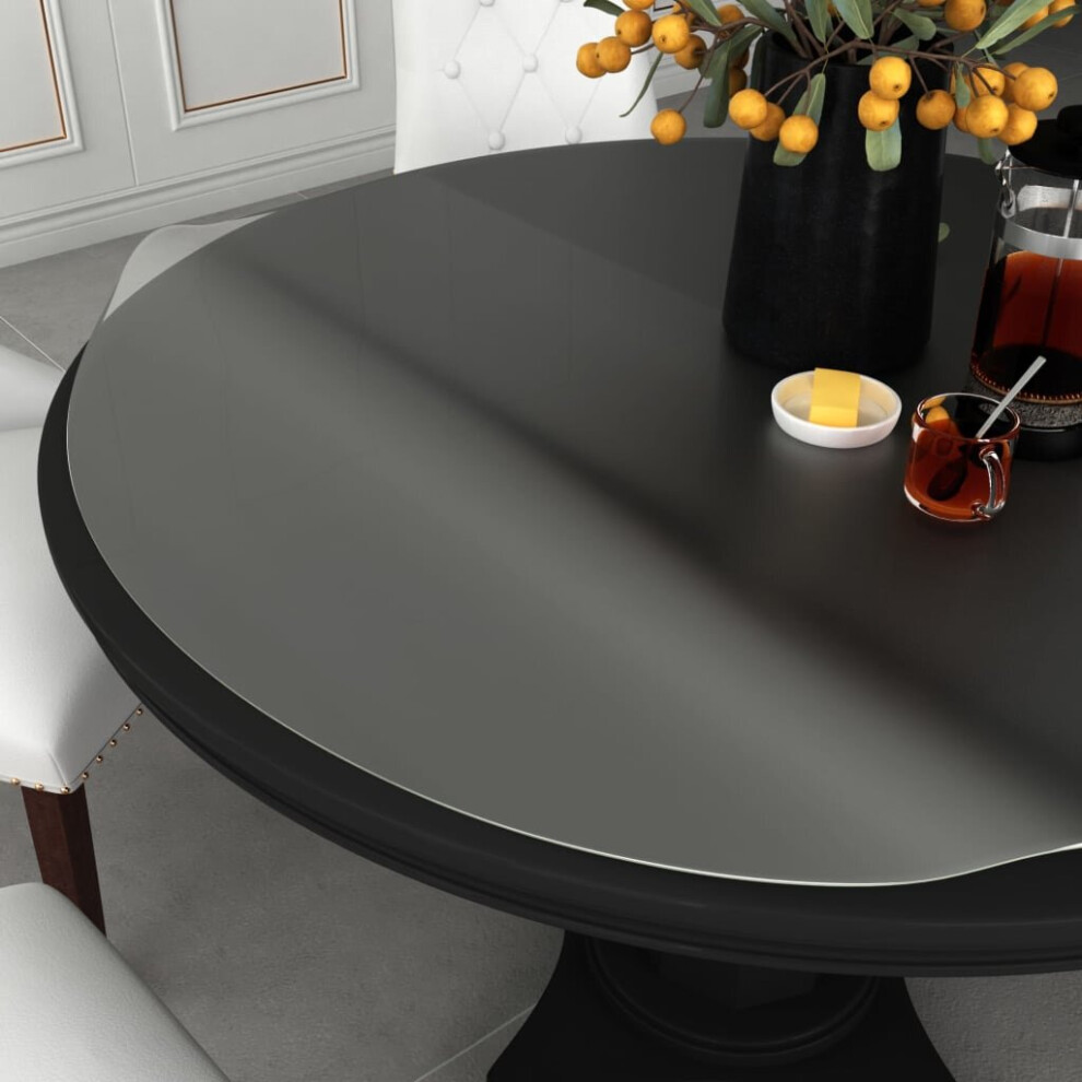 vidaXL Table Protector Matte Ø100cm PVC Accessory Protection Cloth Film Sticker