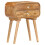 VidaXL vidaXL Solid Mango Wood Bedside Cabinet 43x30x58cm Night Stand Side Table 7